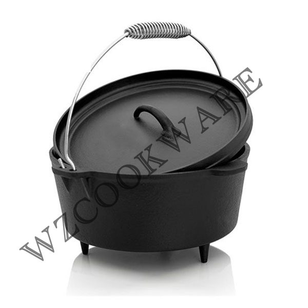 Cast Iron Deep Camp Dutch Oven