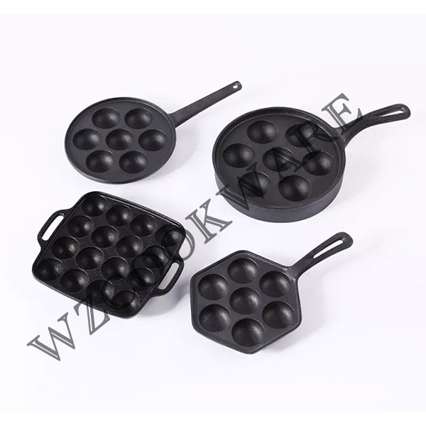 7 Holes Cast iron Baking Pan for Biscuits